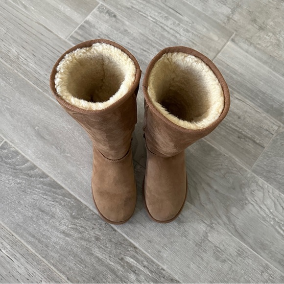 UGG Classic II Tall in Chestnut Suede - Picture 8 of 11